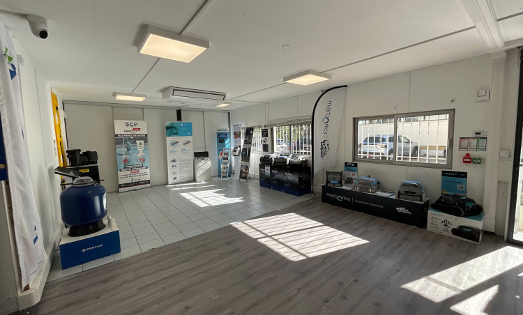 Showroom de l'agence SCP antibes