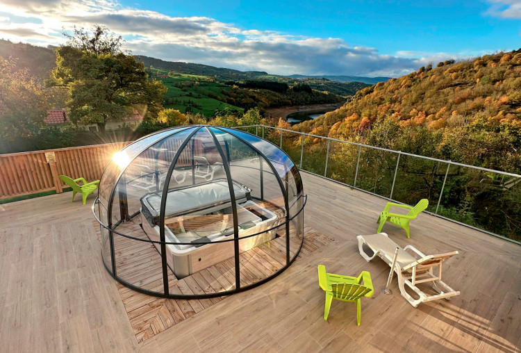 L'abri de spa Rondo Aquacomet