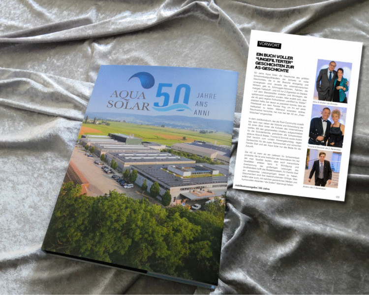 Das AS-Jubiläumsbuch ist voller ungefilterter Geschichten zur AS-Geschichte Das AS-Jubiläumsbuch ist voller ungefilterter Geschichten zur AS-Geschichte Aqua Solar