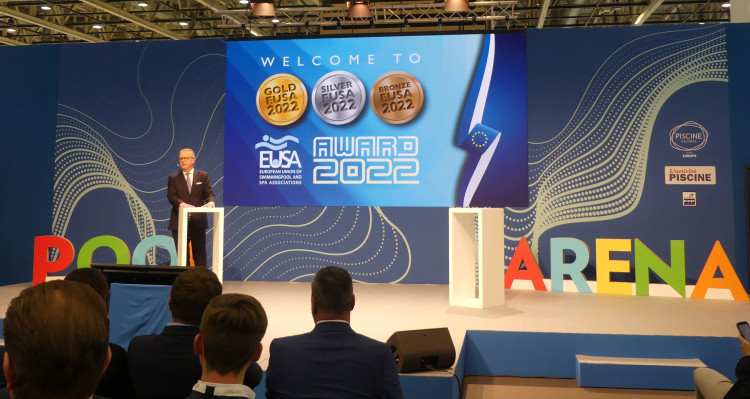 Bert Granderath c&eacute;r&eacute;monie EUSA Awards 2022