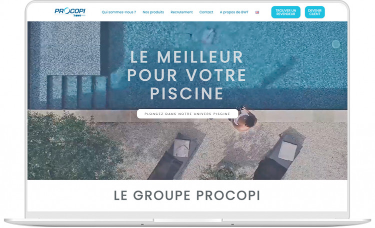 Mise en forme sur &eacute;cran de procoshop.com