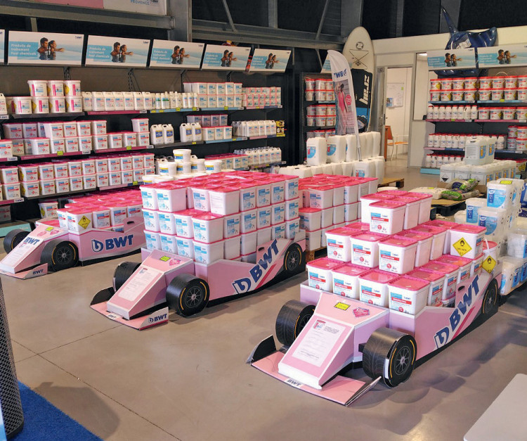 Op&eacute;ration Summer of Excellence au magasin Aquasud Provence