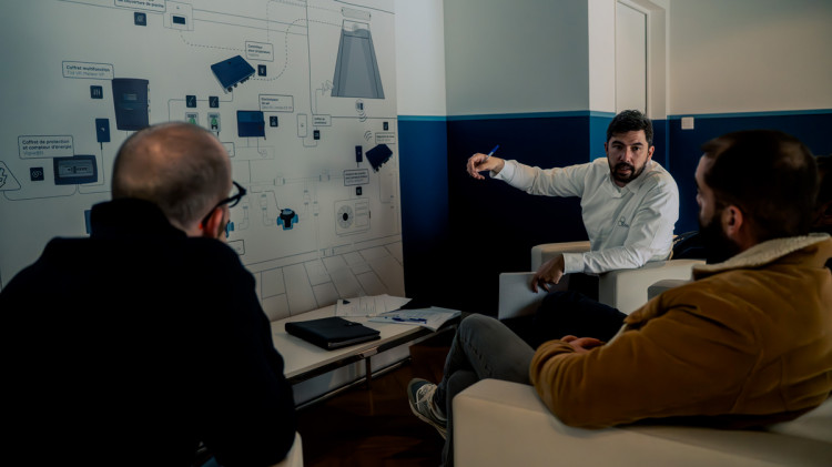 Les partenaires ont pu découvrir les produits et innovations de CCEI Pool France