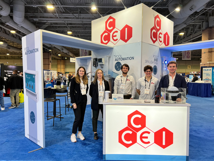 CCEI stand Pool&Spa Show &copy;EuroSpaPoolNews 2022