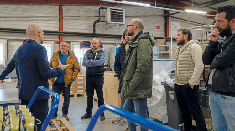 Visite usine CCEI Marseille