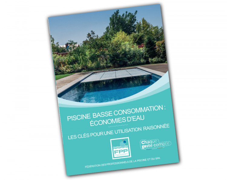D&eacute;pliant de conseils pour une utilisation raisonn&eacute;e de l'eau de la piscine