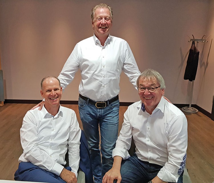 bsw-Pr&auml;sident Dietmar Rogg, bsw-Vizepr&auml;sident Bert Granderath und bsw-Gesch&auml;ftsf&uuml;hrer Dieter C. Rangol: 