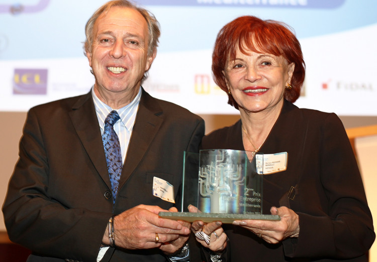 Gérard et Monique BENIELLI, récompensé par le Prix Image Entreprise Méditerranée