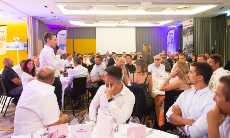 Diner de gala &agrave; l'Intercontinental de Marseille BWT PROCOPI