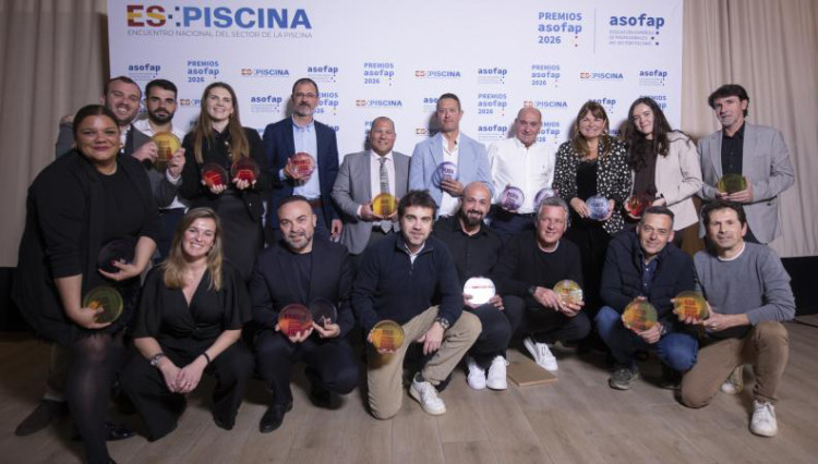 Entrega de los Premios ASOFAP 2026 en el marco de ES·PISCINA