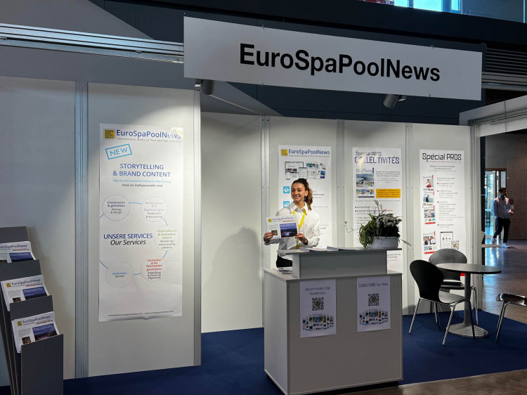 Stand EuroSpaPoolNews &agrave; interbad 2022