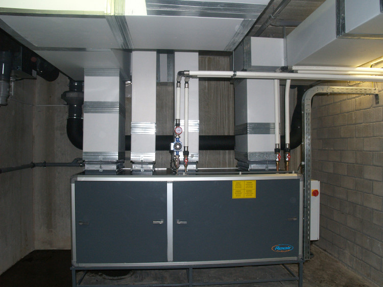 Exemple d'installation de d&eacute;shumidification 