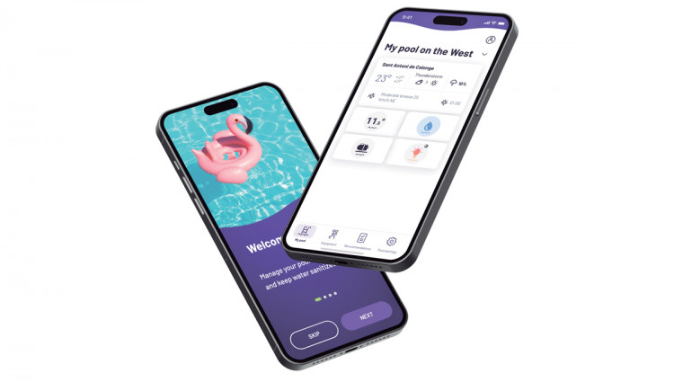 L'application mobile Fluidra Pool