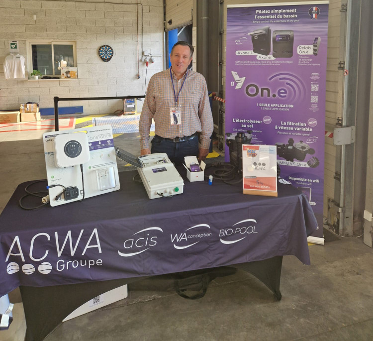 ACWA journ&eacute;e Portes ouvertes de Fluidra PRO Center