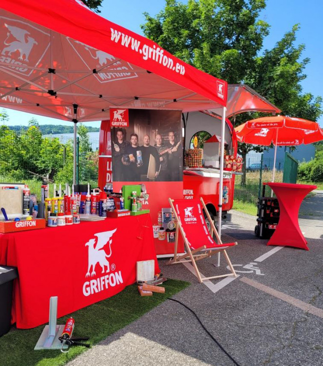 Le Road Max Show pour les &eacute;v&eacute;nements des points de vente des revendeurs de Griffon
