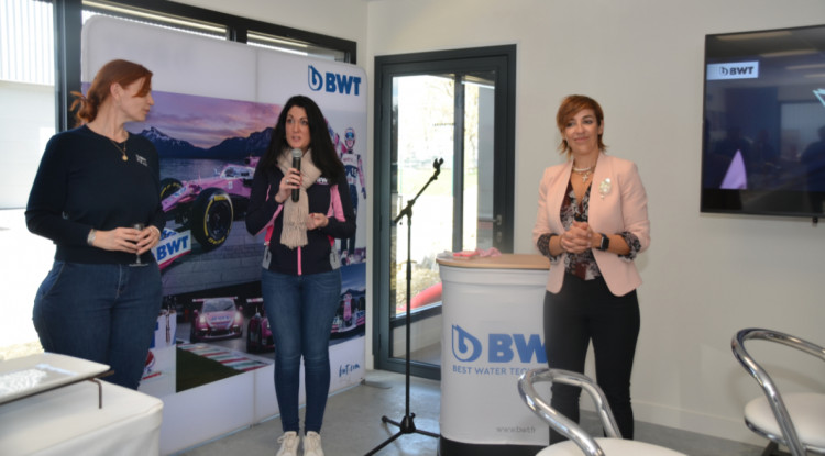 &Eacute;milie Bachellerie, Charlotte Jorry et Naty Lopez BWT Procopi
