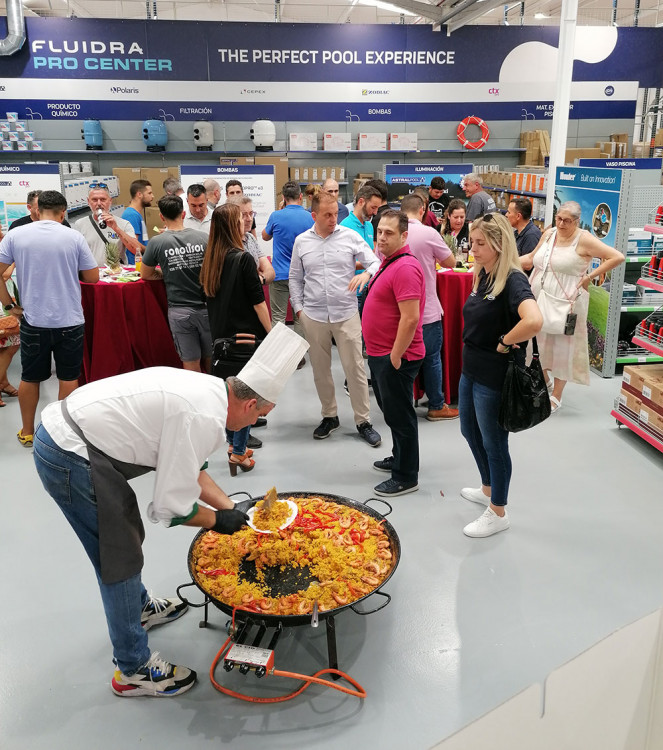 Inauguraci&oacute;n del Fluidra Pro Center en M&aacute;laga