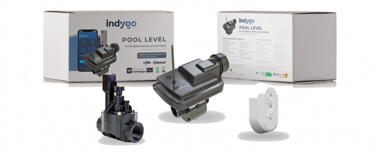 Pool Level gestion remplissage piscine Indygo