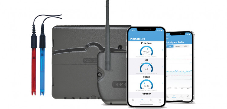 Pool Guard analyse connect&eacute;e eau piscine Indygo