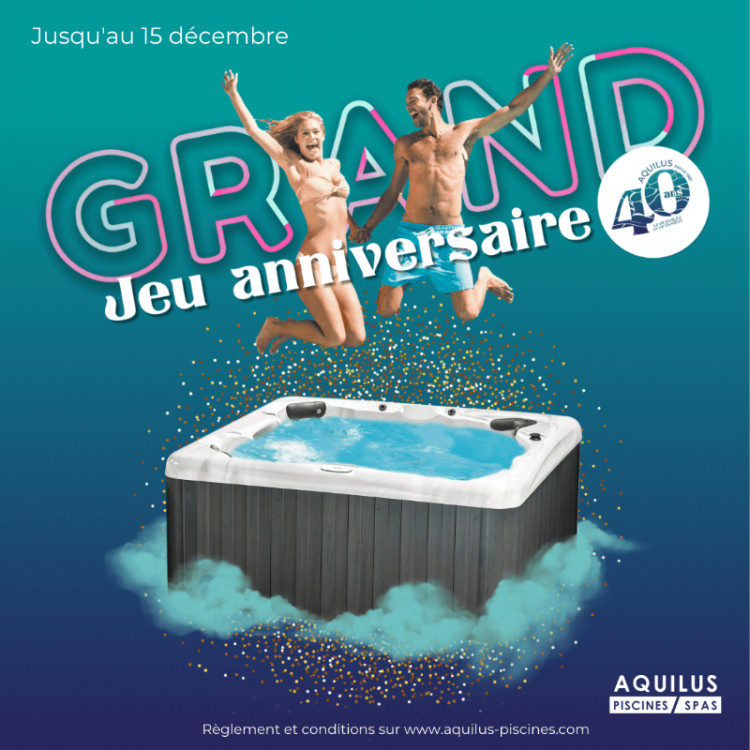 Grand jeu anniversaire pour f&ecirc;ter les 40 ans d'Aquilus