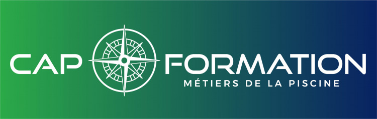 Logo de CAP FORMATION centre de formation m&eacute;tiers Piscine Toulouse
