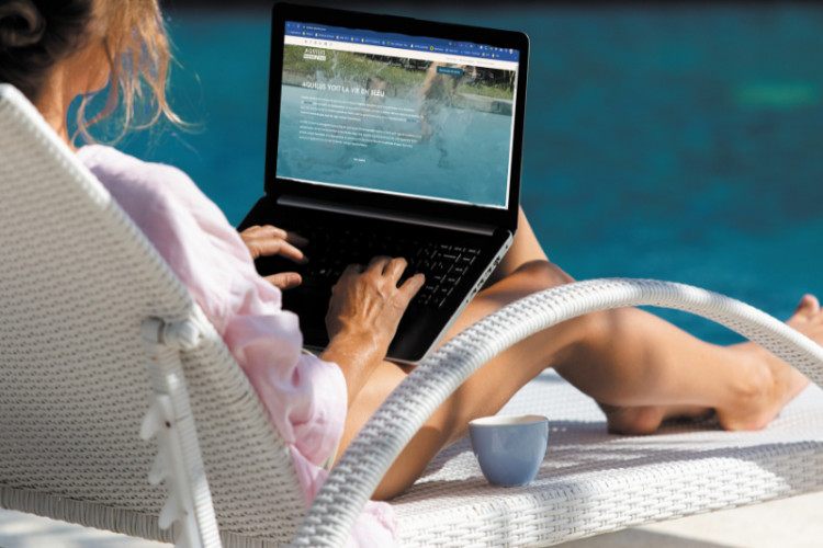 Nouveau site web r&eacute;seau Aquilus Piscines & Spas