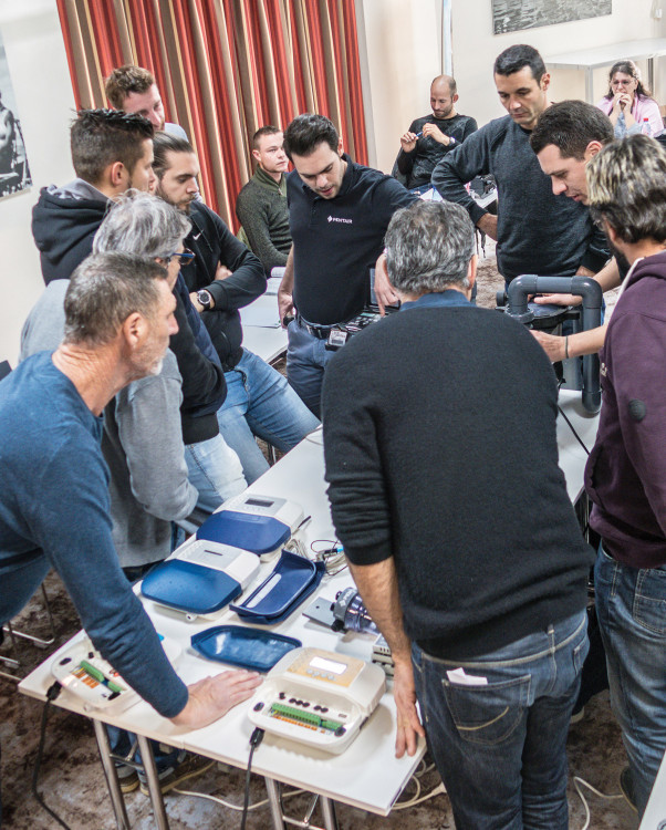 Formations &agrave; la Pentair Academy, professeurs et apprenants r&eacute;unis autour des produits Pentair