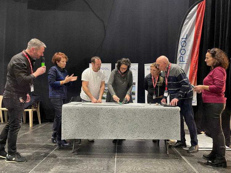 Atelier soudure membrane arm&eacute;e APF Journ&eacute;e Pro Pierrelatte 2024
