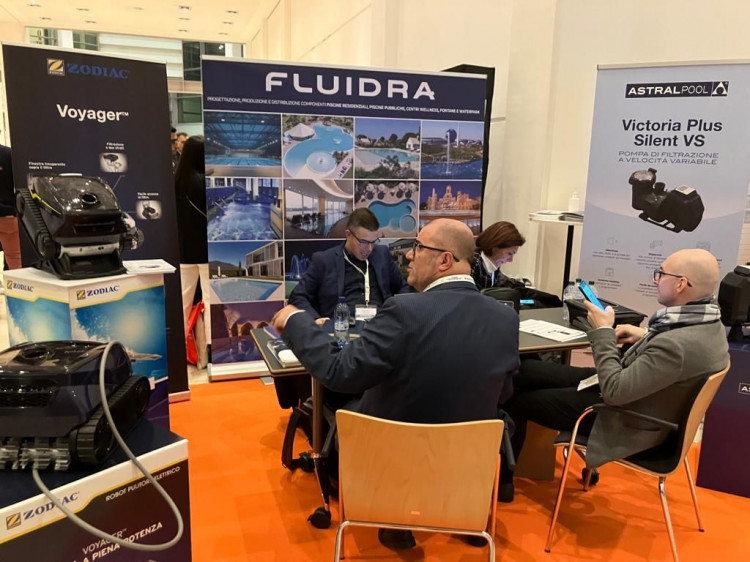 Stand Fluidra salon Piscina22 &copy;EuroSpaPoolNews