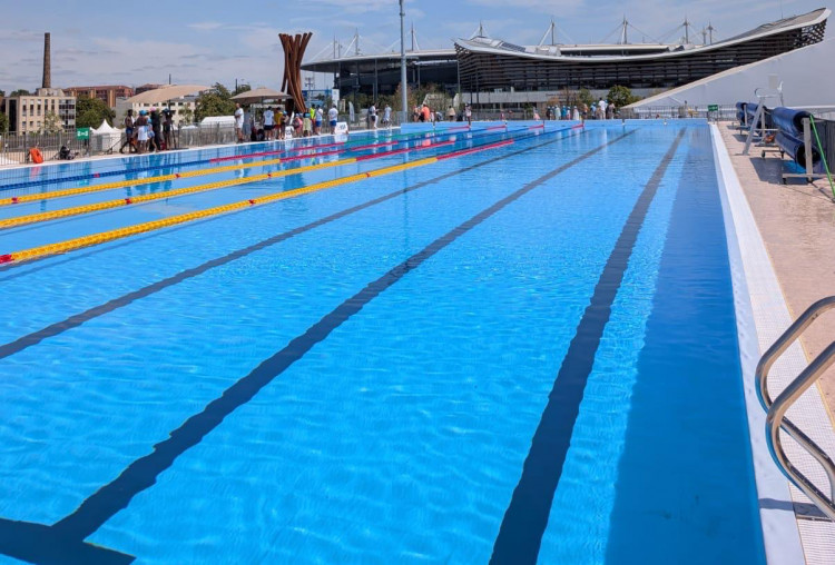 bassin extérieur de 50 m du Centre aquatique olympique