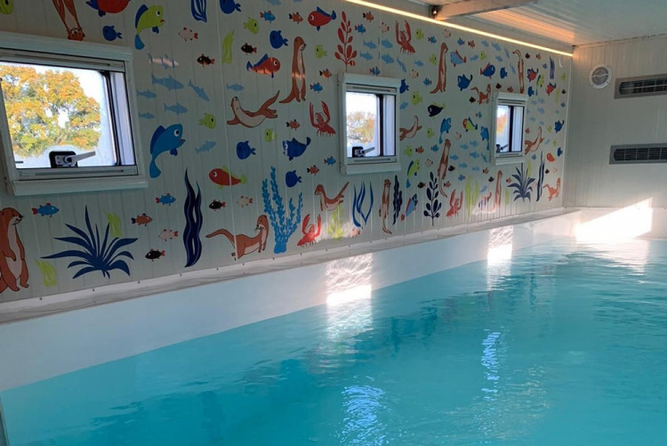La piscine mobile &laquo; Wundine on Wheels &raquo;