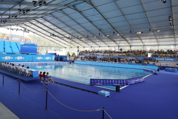 Piscine de Natation synchronis&eacute;e Fluidra Skypool