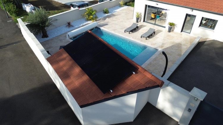 Exemple d'installation de la solution photovolta&iuml;que PolySolar Energy System