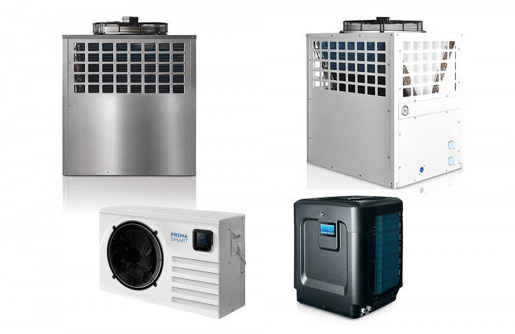 pompes &agrave; chaleur piscine Valimport Goa Inox Goa Inverter verticale Islandicus et Prima Smart