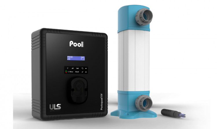 Poolsquad&reg; UV, le r&eacute;acteur UV et la sonde pH Black