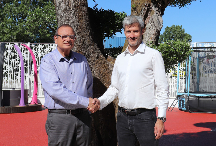 Rapha&euml;l Elbaz, Fondateur et Pr&eacute;sident de Poolstar et Vincent Qu&eacute;r&eacute; Nouveau Directeur G&eacute;n&eacute;ral