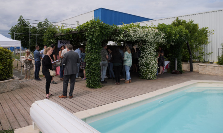 Visite de Pool Technologie par &eacute;lus Agglom&eacute;ration Pays de l'Or