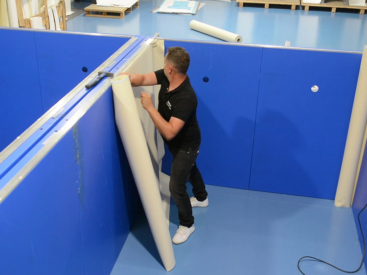 Pose membrane arm&eacute;e Renolit