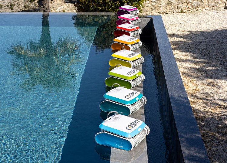 Cosmy The Bot, le robot &eacute;lectrique piscine ultra-personnalisable de BWT Robotics