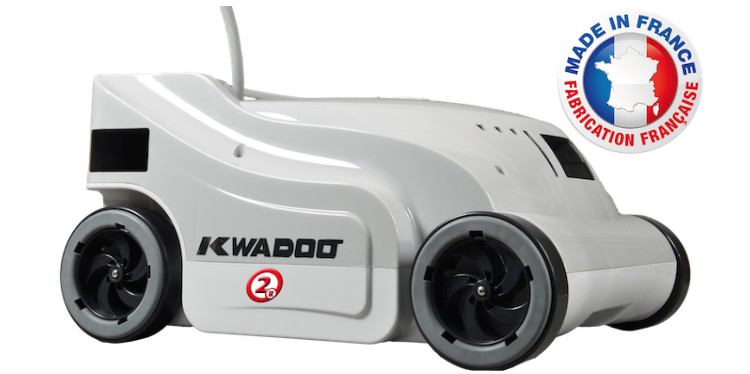 Robot piscine Kwadoo 2R de fabrication fran&ccedil;aise