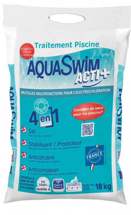 Nouveau sac de sel AquaSwim Acti+ avec poign&eacute;e !