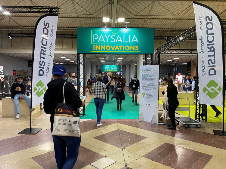 Entr&eacute;e salon Paysalia 2021