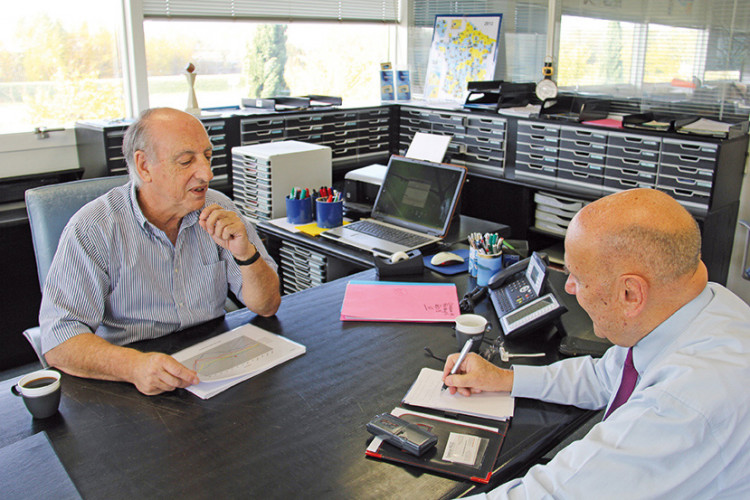Samy Bibay et Guy M&eacute;min 