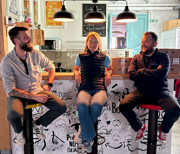 Sébastien Ettling-Coëffier, Kate Faure et Xavier Daròk, nouvelle équipe de direction de PCFR PoolCop