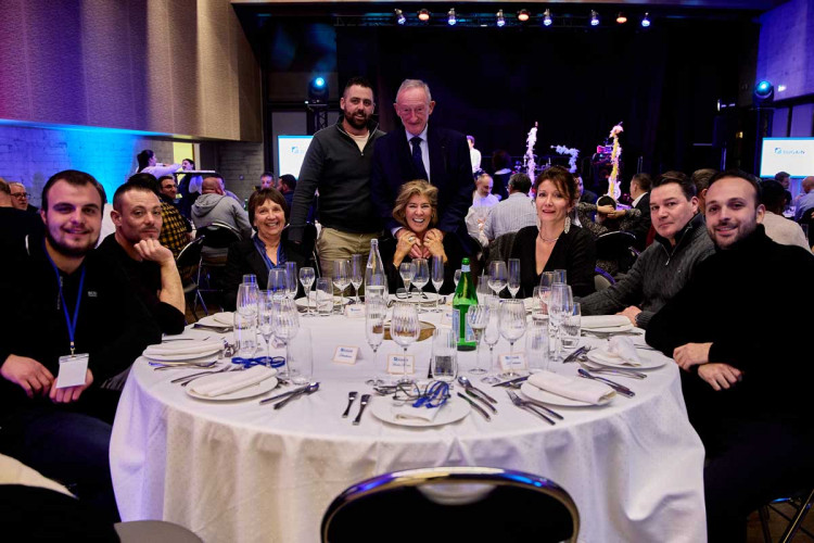 Soir&eacute;e conviviale lors du s&eacute;minaire Dugain