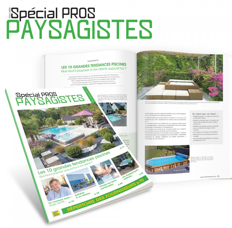Magazine Sp&eacute;cial PROS PAYSAGISTES n&deg;1 - 2019 