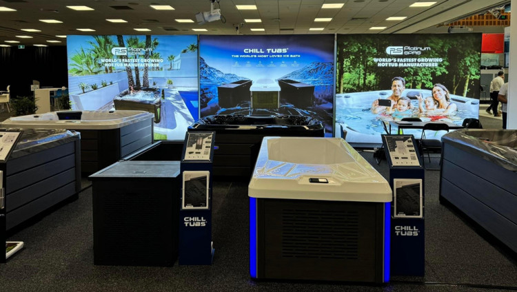 Superior Wellness spas showcased at the Splash Expo