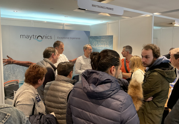 Stand de Maytronics au Congr&egrave;s Annuel d'Everblue Piscines