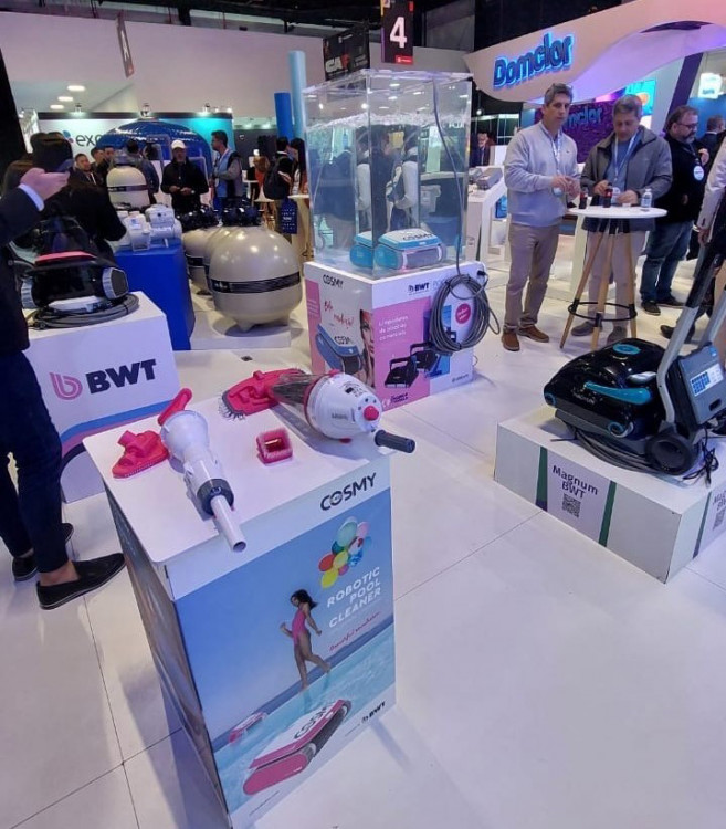 Les robots BWT expos&eacute;s &agrave; Expolazer