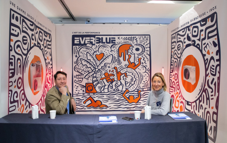 Stand de Valimport au s&eacute;minaire d'Everblue